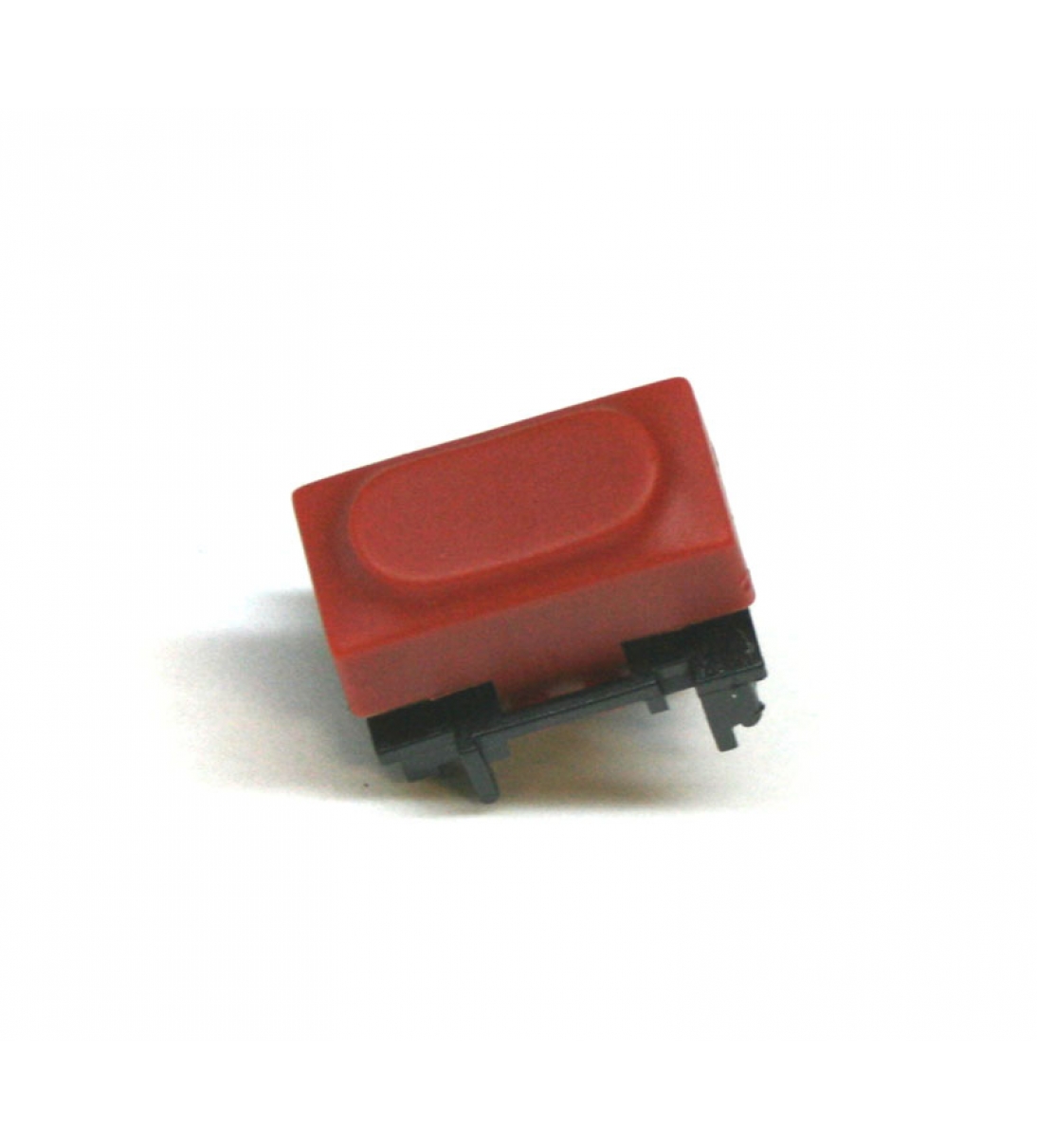 Interruttore a pulsante con cappuccio rosso, Nord 22040 o 25279.